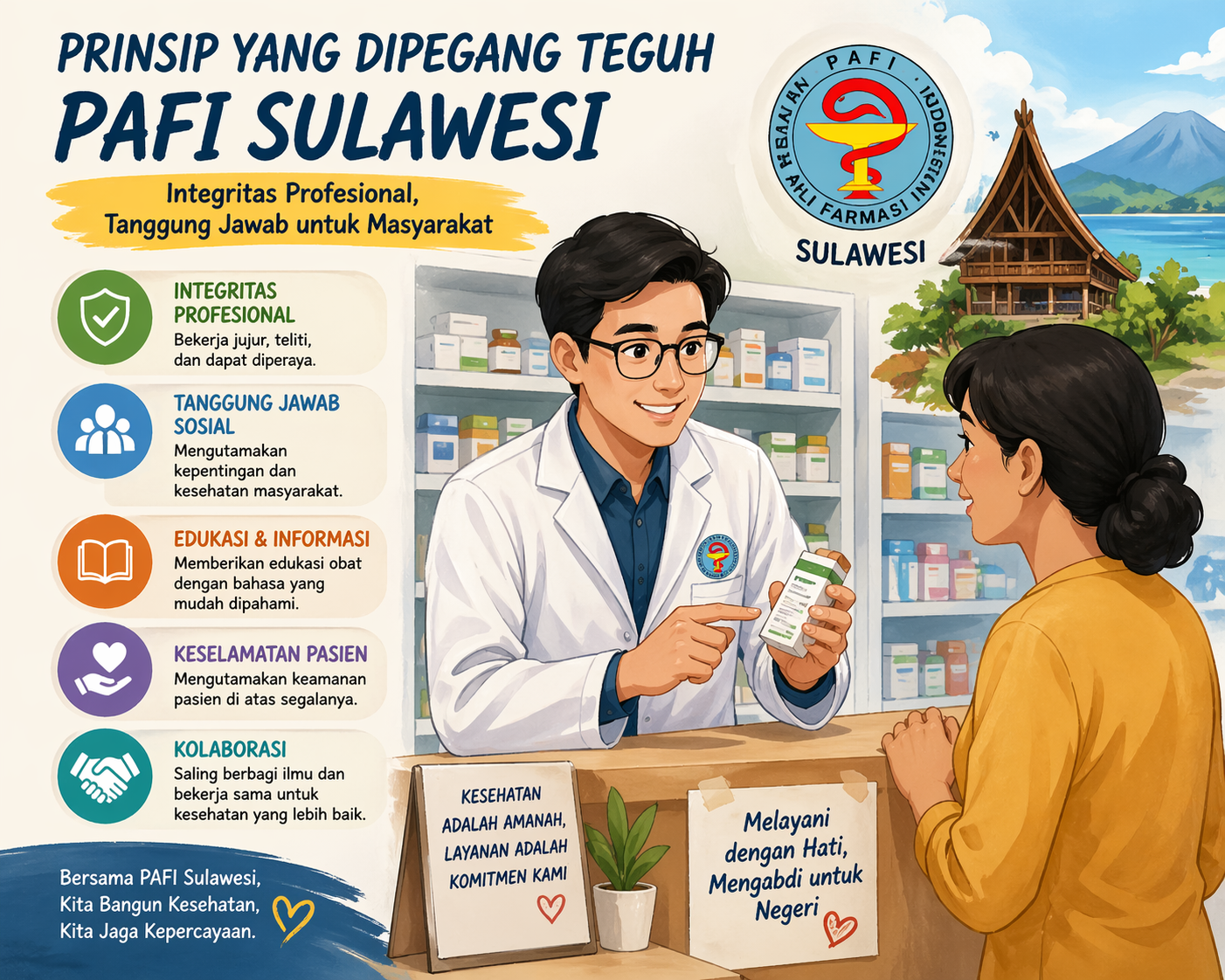 Prinsip Utama yang Dipegang Teguh PAFI Sulawesi (Dan Kenapa Ini Penting Banget)